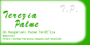 terezia palme business card